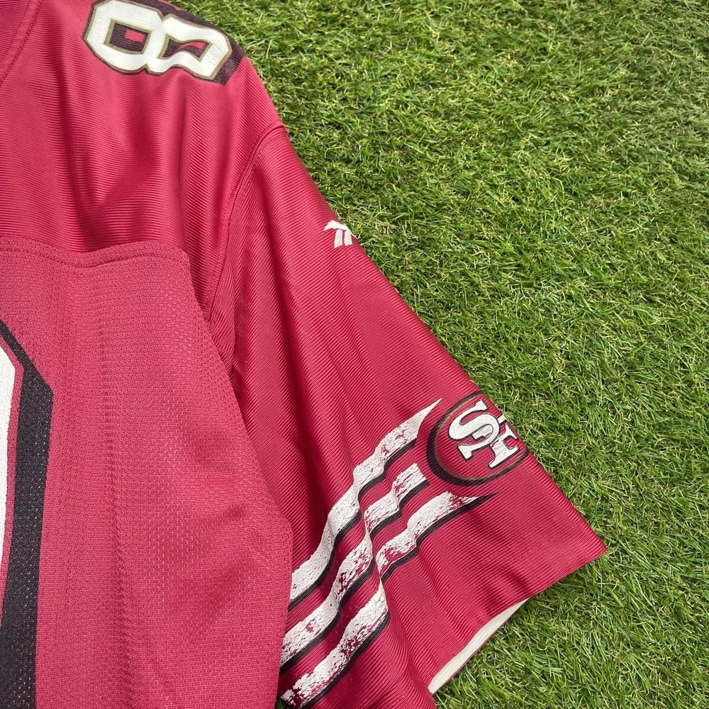San Francisco 49ers Jersey Youth XL NFL Football Rice 80 Reebok Throwback